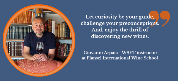 Giovanni Arpaia WSET teacher in Portugal guide on Wine food pairing during christmas