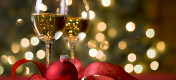 Wine food pairing during christmas