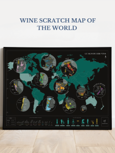 world wine map - wines of the world tasting map