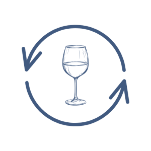 wine renewal rotating themes icon